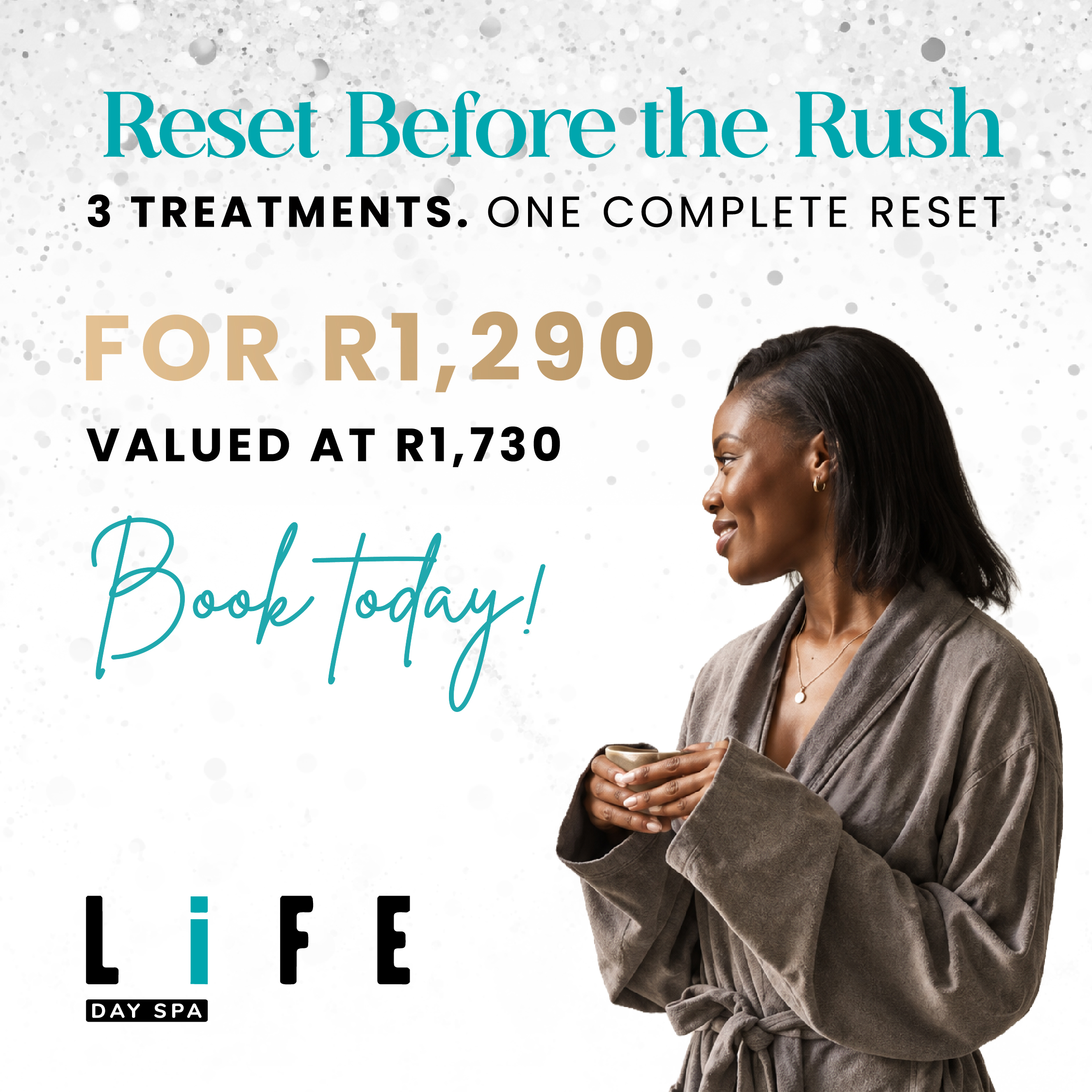 Life Day spa group bookings wellness escape