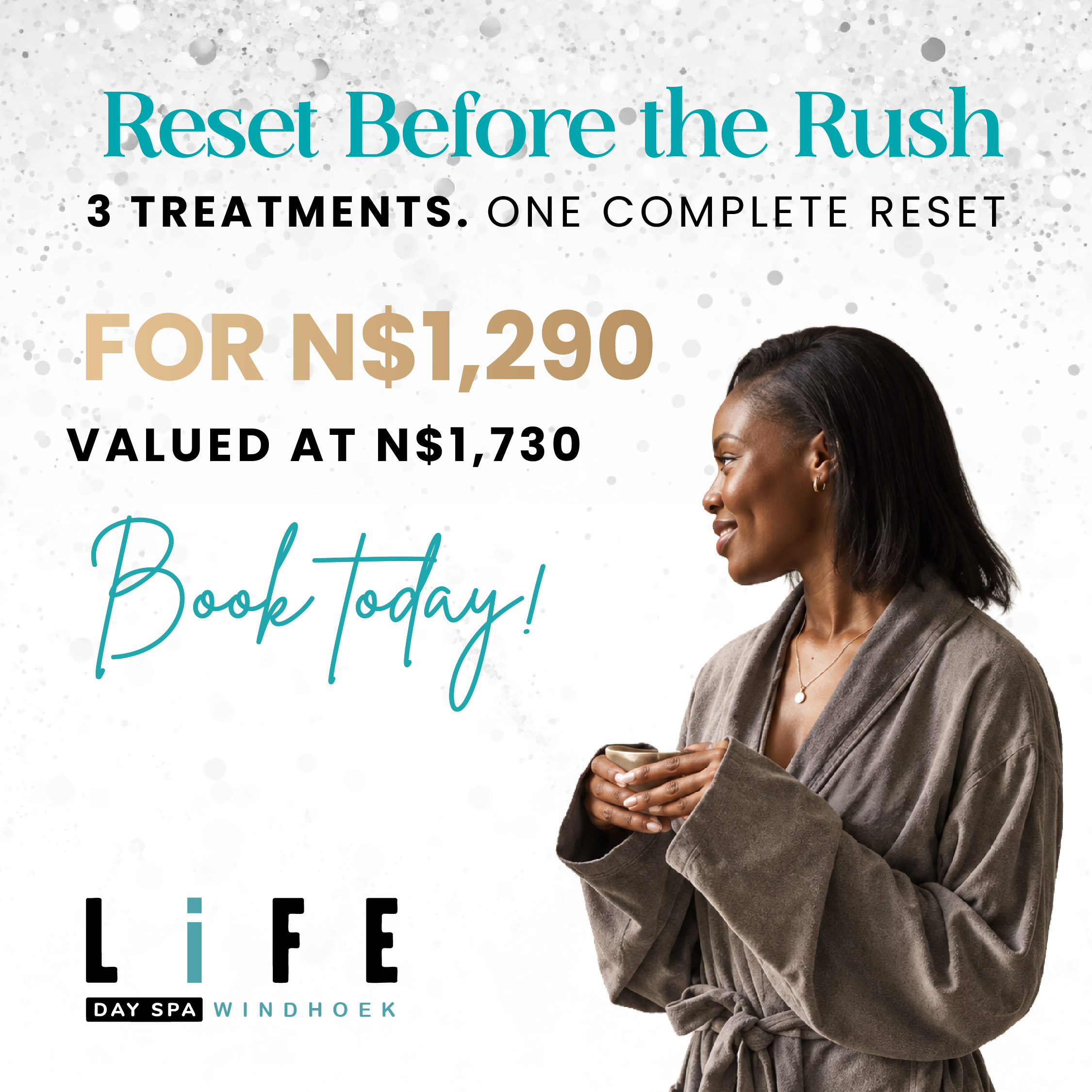 Life Day spa group bookings wellness escape